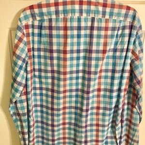 J crew lightweight plaid shirt
